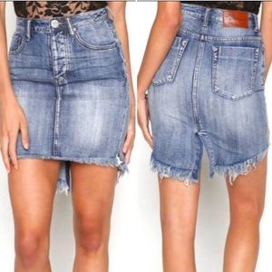 One Teaspoon Denim Skirt